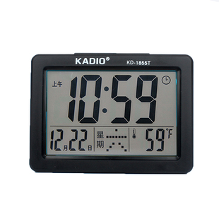 电子时钟桌面大号大字闹钟学生创意简约卧室床头闹铃静音数字智能