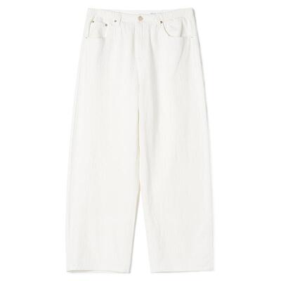 KleeKlee白牛仔弯刀锥裤