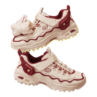 Skechers斯凯奇儿童新年款休闲飞马鞋厚底耐磨运动老爹鞋319104L