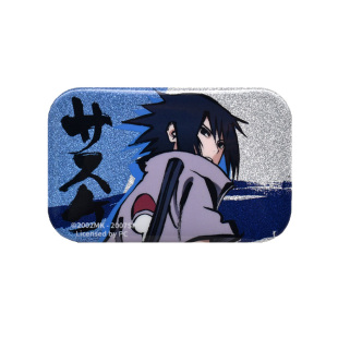 正版火影忍者徽章方形水墨波风水门卡西漩涡鸣人佐助动漫周边吧唧