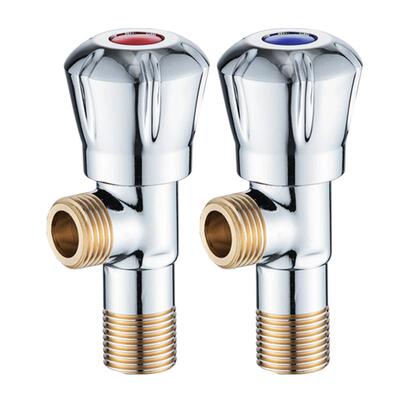 JMWRR九玫王全铜角阀加厚冷热加长三角阀通用304不锈钢马桶热水器