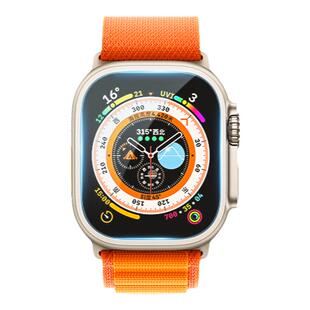 carmor适用苹果iWatch手表保护膜AppleWatchAR增透钢化膜WatchUltra2保护表膜Applewatch7全包Ultra全屏S8