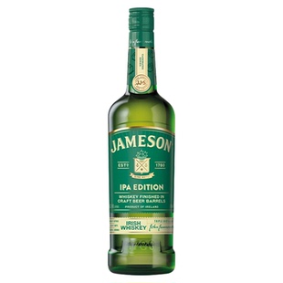 尊美醇(Jameson)IPA精酿版1000ml爱尔兰调和型威士忌酒原瓶进口