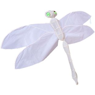 非遗手工艺品纸鸢 传统竹架可发飞空白彩绘拼装沙燕金鱼DIY风筝