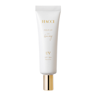 HACCI蜂蜜水润防晒乳30g面部清透水感隔离初春出行便携旗舰店正品