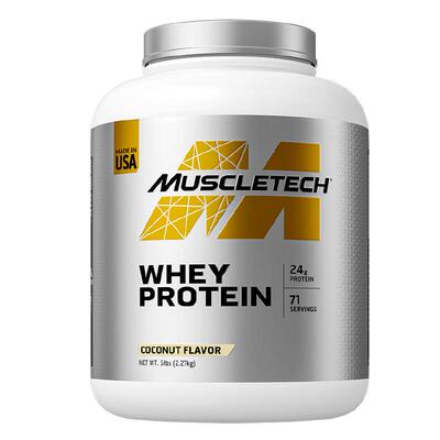 Muscletech肌肉科技乳清蛋白粉5磅健身增肌补剂分离蛋白质进口
