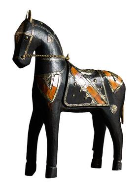 馨点家木制摆件新中式书房贝壳