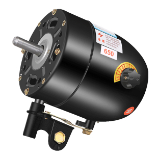 大功率工业风扇强力线控电机落地壁挂牛角扇配件220V风扇机头马达