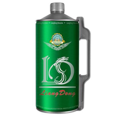 亮动啤酒精酿原浆小麦2l*6桶青岛