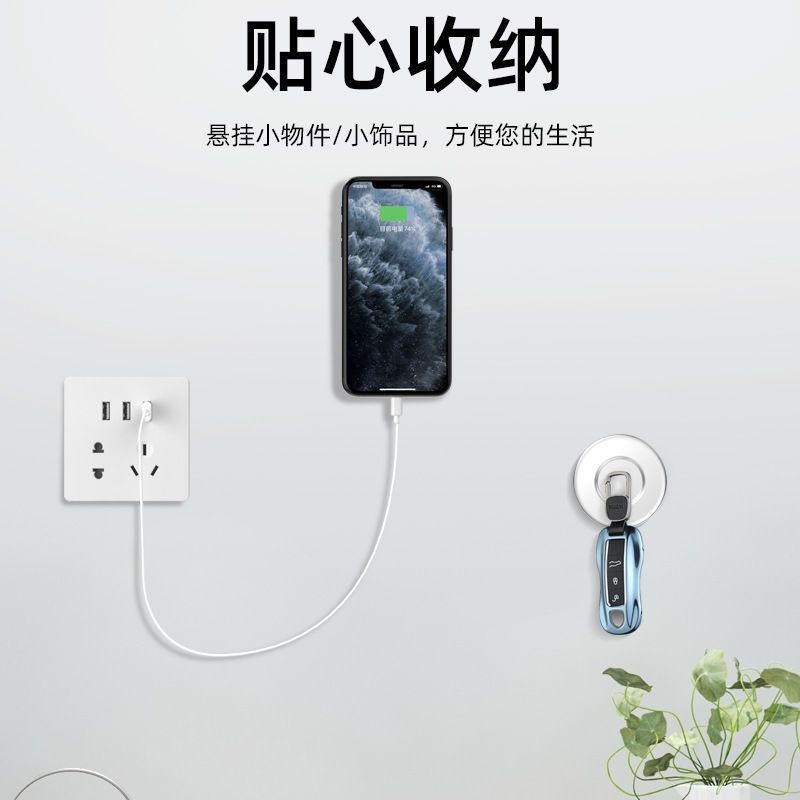 手贴纳米贴车载手机支架黑科技通用支撑架汽车出风口无痕吸盘式