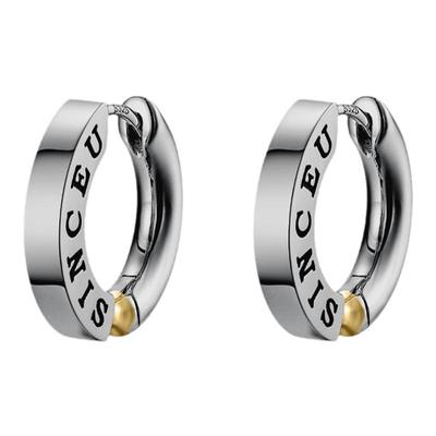 SINCEYOU罗马世界纯银耳环男