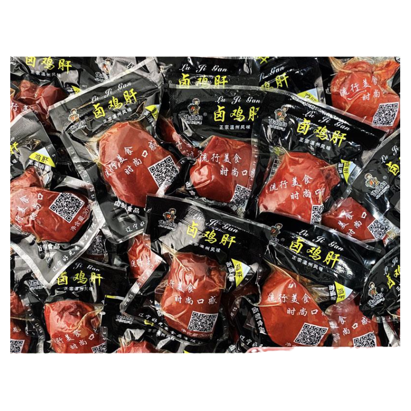 乡巴佬风味鸡肝零食熟五