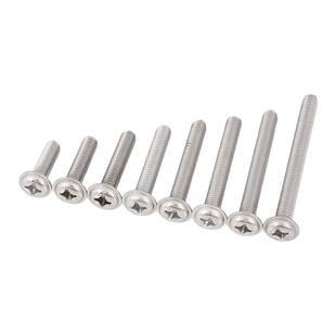 304柜门拉手螺丝钉圆头带介把手螺钉m4抽屉螺栓4公分加长固定配件