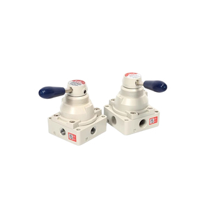 SNS神驰气动手动阀4HV210-08/310-10手转阀4HV230-08/4HV330-10