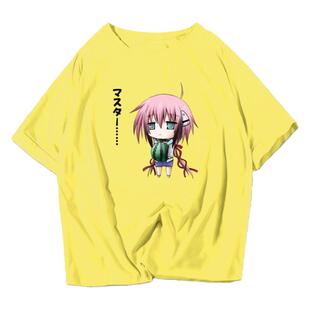 天降之物伊卡洛斯妮姆芙动漫周边t恤短袖男女学生全棉半袖上衣服
