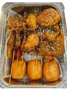 炸串秘制刷撒酱料视频配方教程