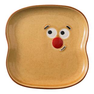 造型好看的平盘子陶瓷面包减脂盘儿童餐具早餐盘零食收纳碟蛋糕盘