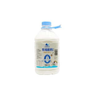 【和平众诚】内蒙0蔗糖老酸奶3斤大桶装0代糖0添加剂生牛乳发酵