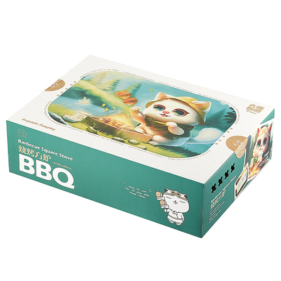 宜洁便携式烧烤炉户外炭烤野餐用