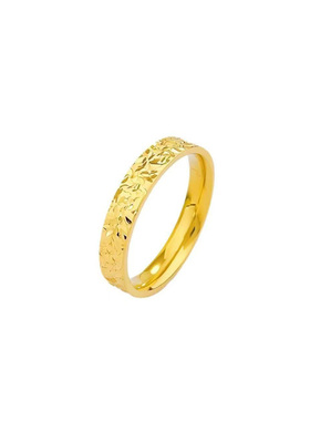 爆闪碎碎冰戒指金店同款