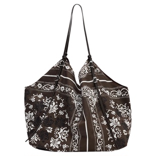 2026新款大容量印花单肩购物袋托特包 春夏秋休闲慵懒通勤手提包