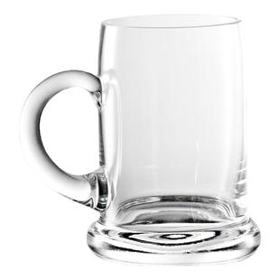 Eisch德国进口水晶玻璃精酿啤酒杯轻奢带把手透明网红扎啤杯500ml