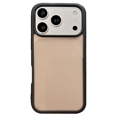 lizardhill 肤感磨砂黑色适用苹果17promax手机壳新款17pro男女情侣iphone16pro简约15pro全包防摔14p小众13