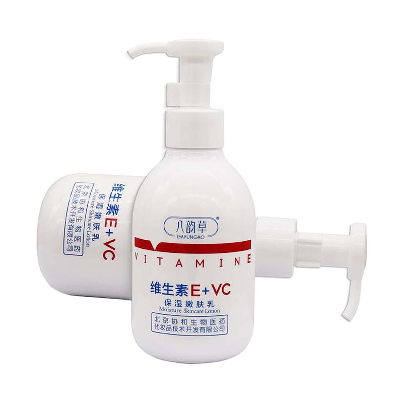 八韵草维生素E+VC嫩肤乳200g/瓶身体补水保湿皮肤粗糙干燥肌肤