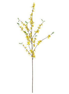 黄色迎春花高品质客厅餐桌摆设