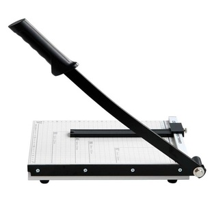 得力切纸闸刀a4切纸刀裁纸刀切纸机a5手动裁照片名片相片木质钢制割纸机a3裁纸机小型切纸器裁纸神器多功能