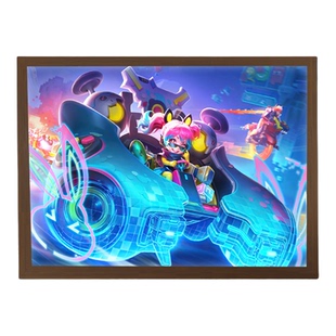 王者荣耀蔡文姬周边灯光画送男生女生朋友闺蜜生日礼物动漫小夜灯