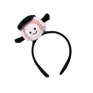 可爱棒球发箍趣味创意运动会头箍啦啦队节日表演卡通发饰儿童头饰