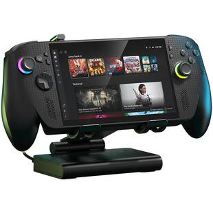 适用ROG XBOX AllyX掌机磁吸双风扇散热拓展坞3档风速散热扩展ROG Ally掌机45mm大风扇静音散热Steam掌机底座