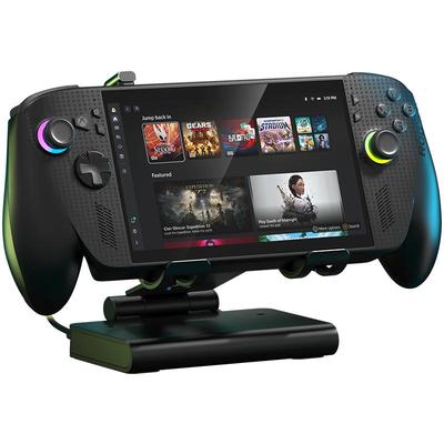 适用ROG XBOX AllyX掌机磁吸双风扇散热拓展坞3档风速散热扩展ROG Ally掌机45mm大风扇静音散热Steam掌机底座