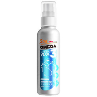 Sae深海鱼油猫犬通用防掉毛美毛护肤柔顺猫咪专用宠物亮毛EPA/DHA
