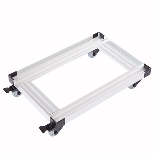 铝合金转运箱平板车乌龟车台车周转箱车冷库搬运车四轮移动工具车