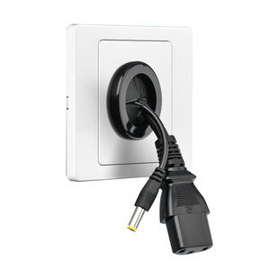 空白面板带出线孔装饰遮挡盖板86型穿线插座假开关堵洞穿孔白板