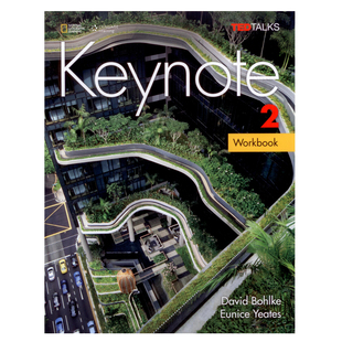美国国家地理 Keynote 2级练习册 Workbook 青少英语阅读演讲 PET Keynote 2: Workbook 9781337104159