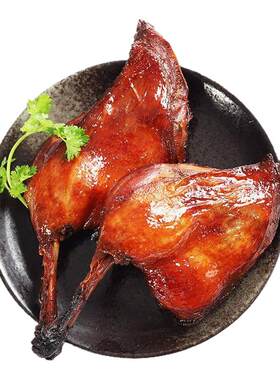 烤鸭边腿熟食烧鸭腿饭预制菜加热即食咸香战斧大鸭腿餐饮商用批发