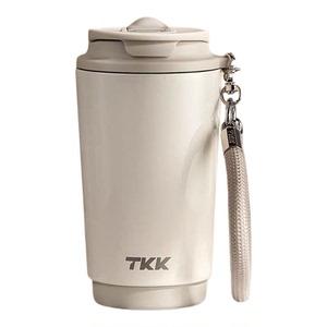 TKK陶瓷内胆吸管保温杯便携水杯