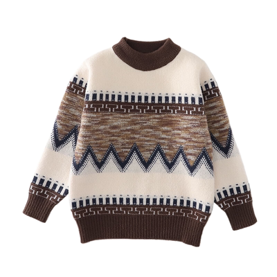 儿童装男童毛衣加厚秋冬款