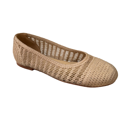 OZZEG小香风镂空豆豆鞋女平底鞋