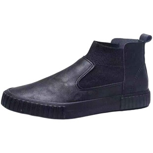 2026春季新款男鞋休闲板鞋潮鞋懒人鞋一脚蹬帆布鞋网鞋男软底百搭