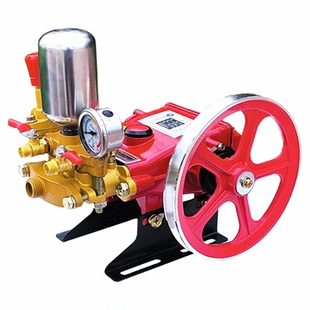 农用高压三缸柱塞泵打药机喷雾水泵21/22/26/30/60陶瓷打药喷药机