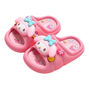 Hello Kitty儿童凉拖鞋女童夏季外穿防滑软底宝宝居家洗澡凉拖ins