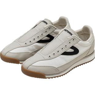 TRETORN懒人鞋帆布鞋一脚蹬鞋男女情侣款免系带德训鞋