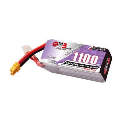高能1100mAh3S11.4V60C锂电池