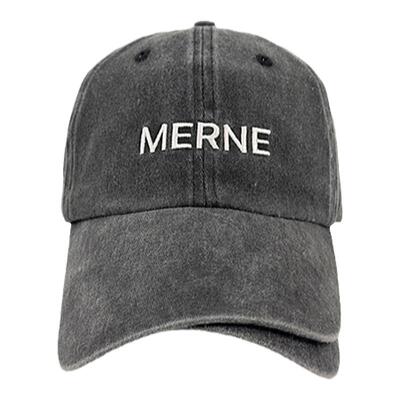 MERNE显脸小休闲通用百搭弯帽檐