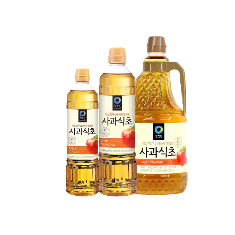 整箱包邮清净园韩国进口苹果醋商用批发韩餐调料冷面拌菜冲兑饮料