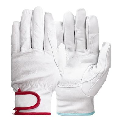 劳保手套短款男真猪皮耐磨透气柔软防护手套工地干活作业电焊手套